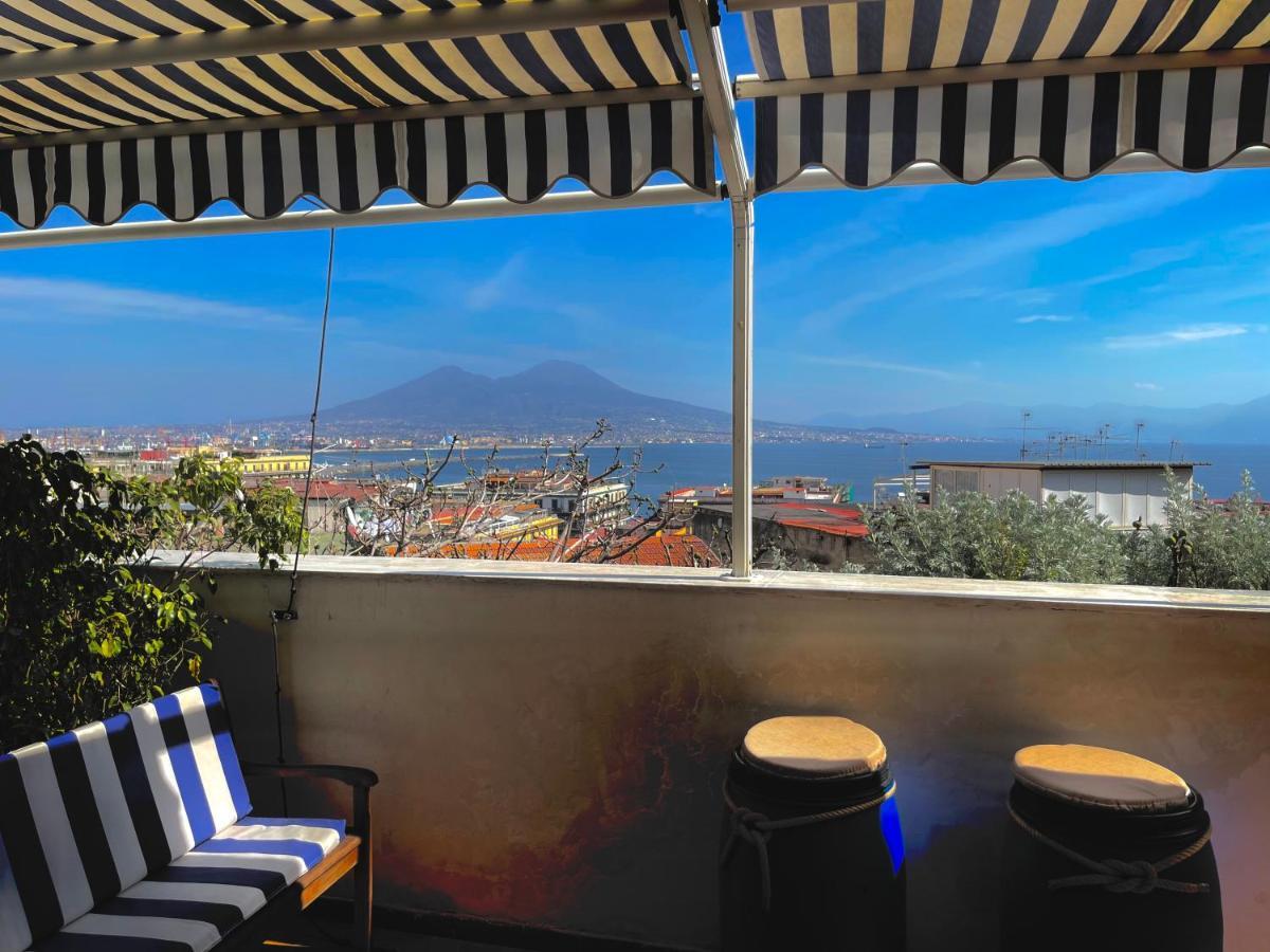 Alma De Templarsf - Stunning Design Home With Sea View And Terrace Napoli Ngoại thất bức ảnh