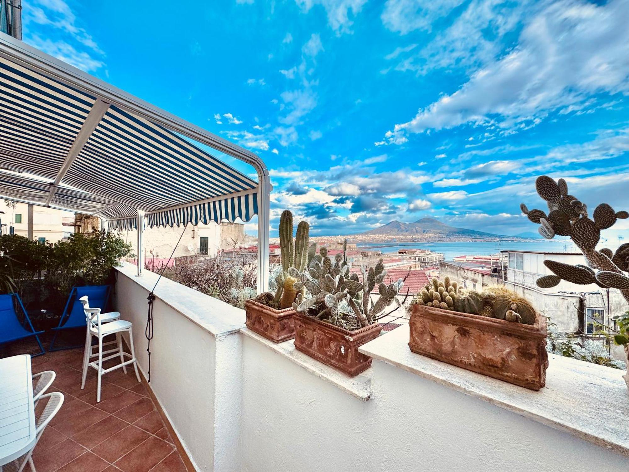 Alma De Templarsf - Stunning Design Home With Sea View And Terrace Napoli Ngoại thất bức ảnh